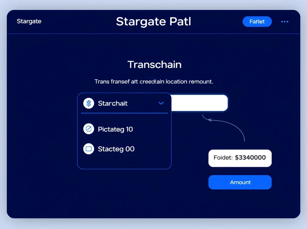 Stargate Finance cross-chain transfer interface