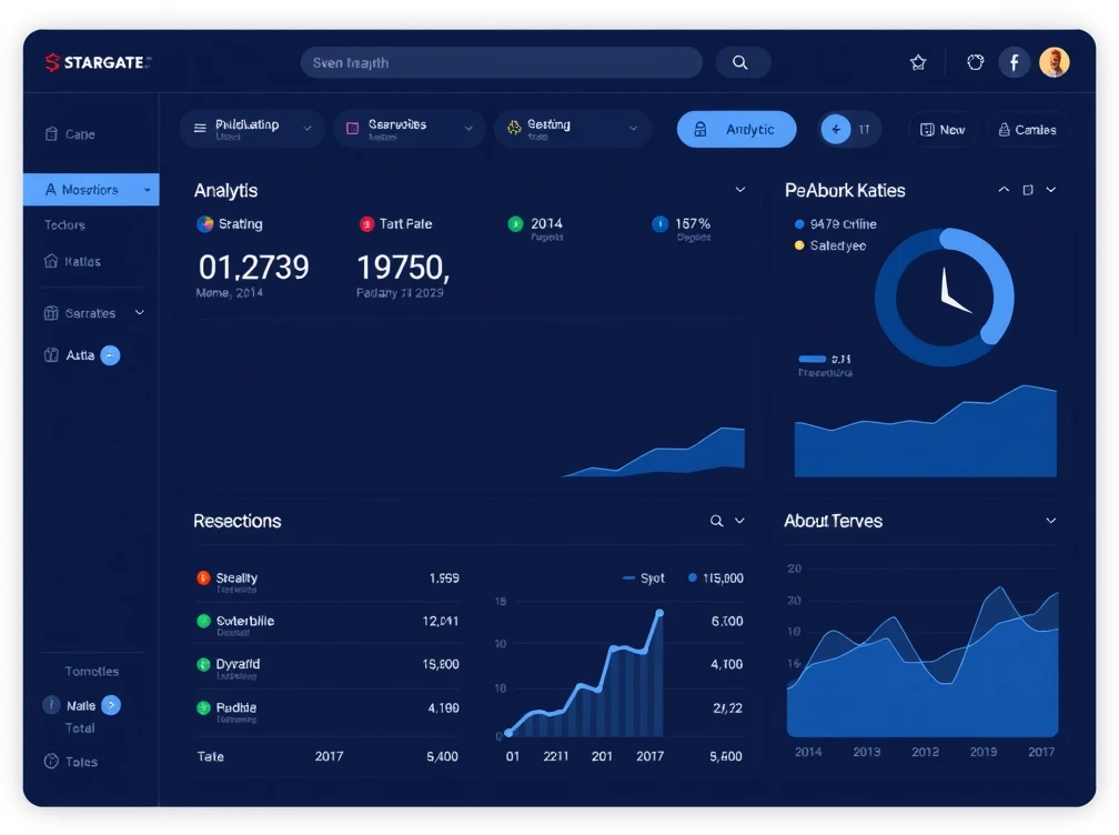 Stargate Finance analytics dashboard